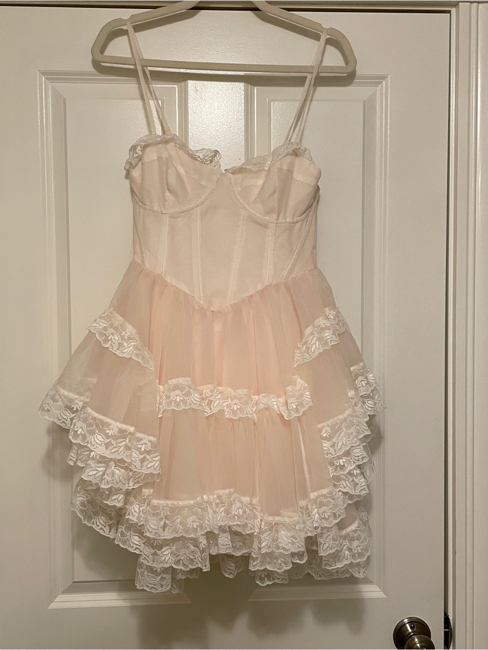 Selkie sample pink liaisons dress
